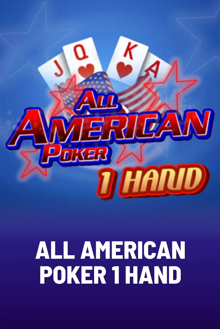 background game All American Poker 1 Hand habanero